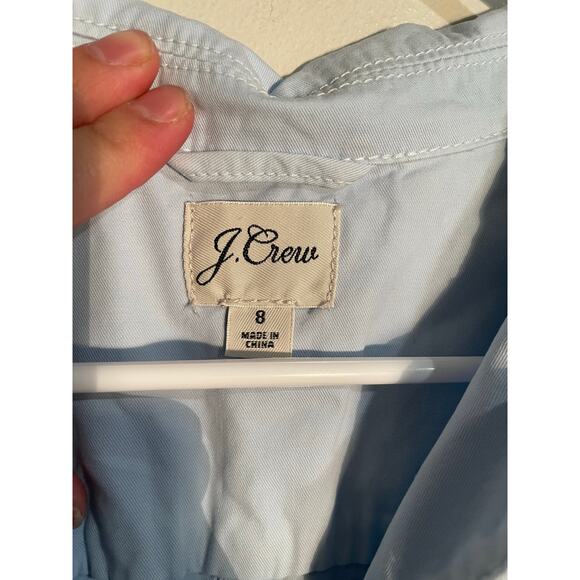 J.Crew Foundry Chino Short Coveralls in Blue Size 8 - Picture 12 of 14